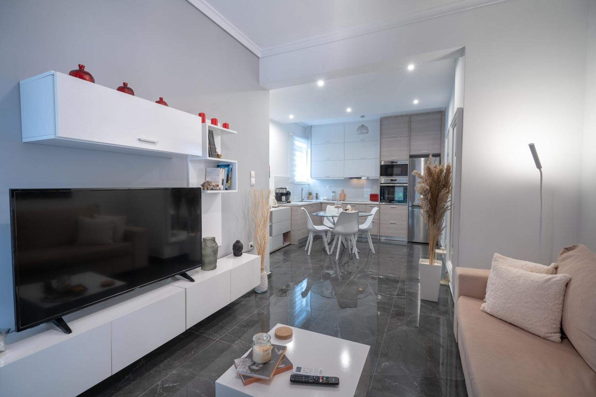 Neo Irakleio Train St. 1 Bedrm 4 Pers. Apartment أثينا المظهر الخارجي الصورة
