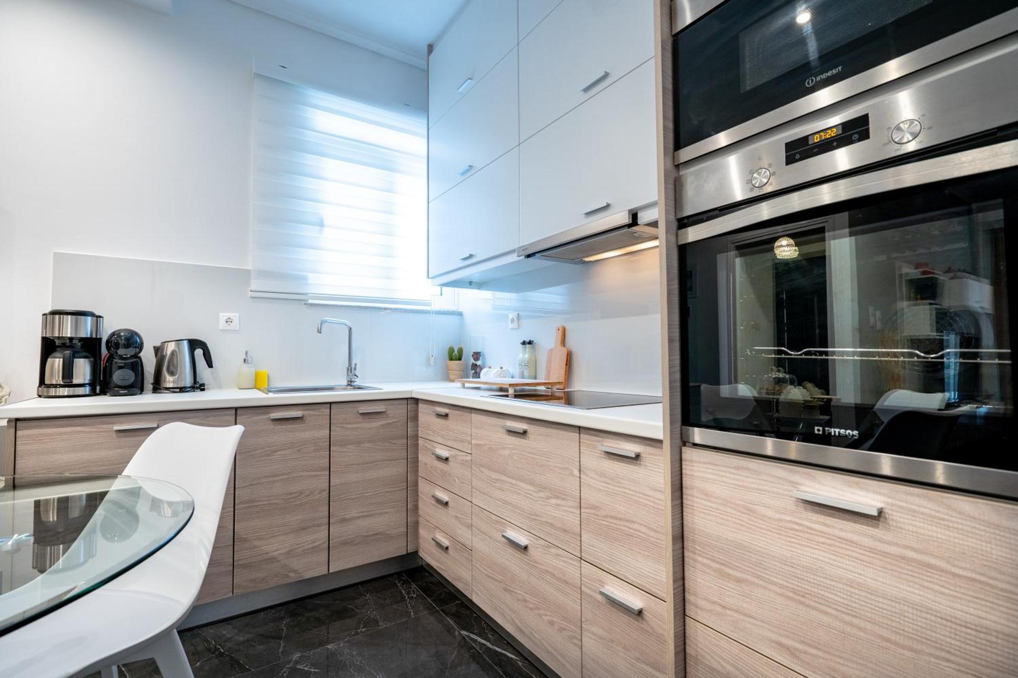 Neo Irakleio Train St. 1 Bedrm 4 Pers. Apartment أثينا المظهر الخارجي الصورة