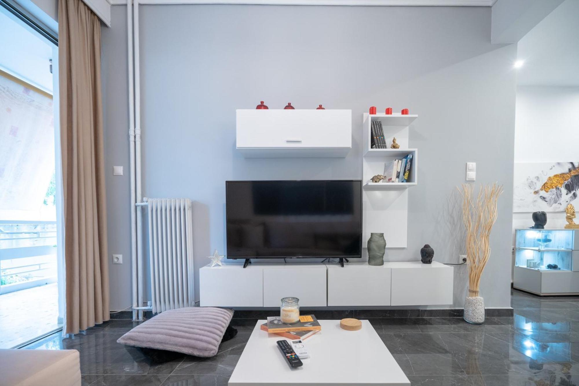 Neo Irakleio Train St. 1 Bedrm 4 Pers. Apartment أثينا المظهر الخارجي الصورة