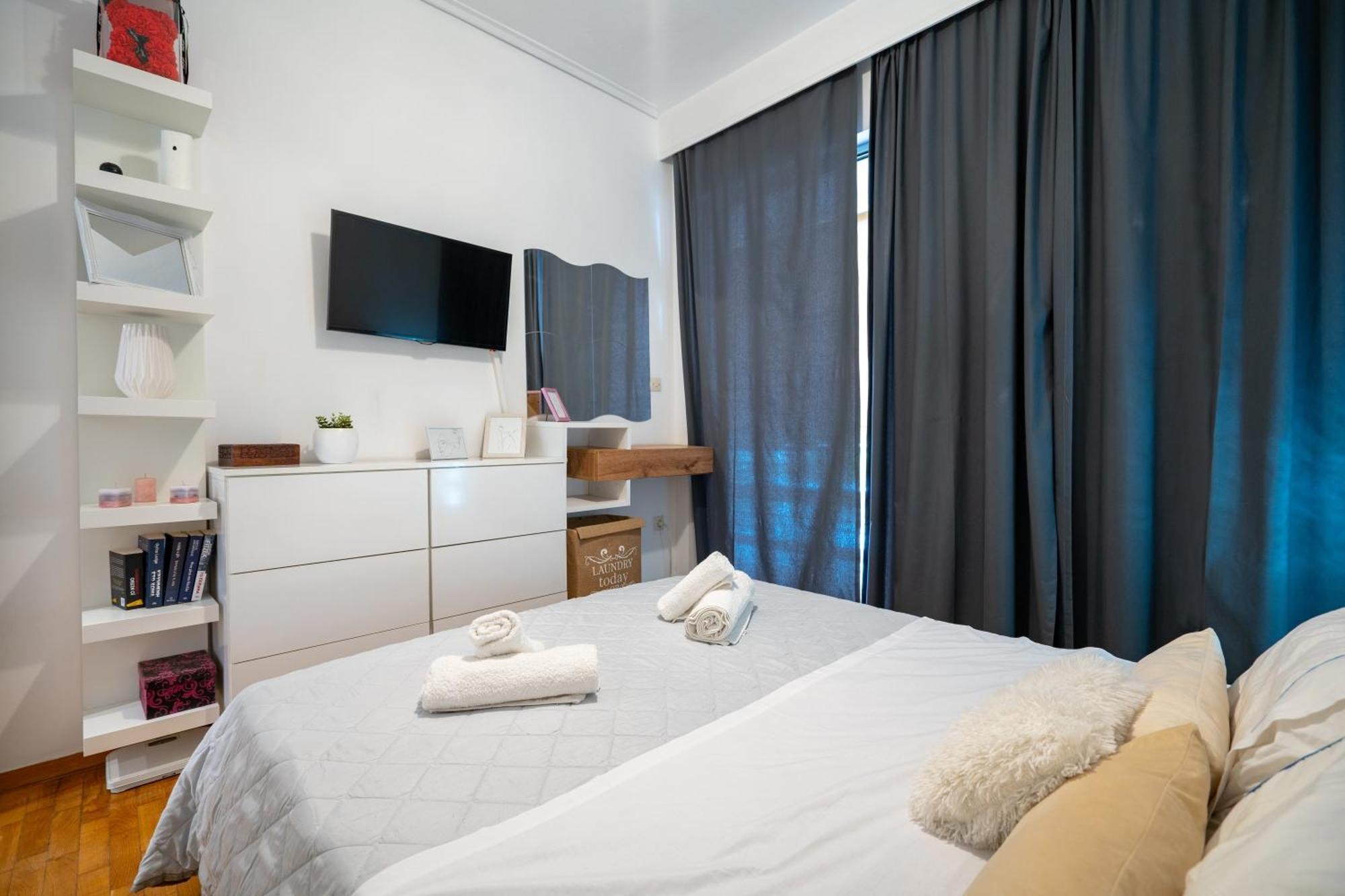 Neo Irakleio Train St. 1 Bedrm 4 Pers. Apartment أثينا المظهر الخارجي الصورة